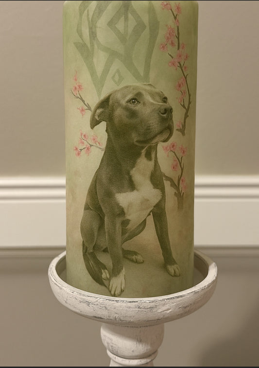 Personalized Pet Photo Candle-Custom Dog & Cat Picture Gift