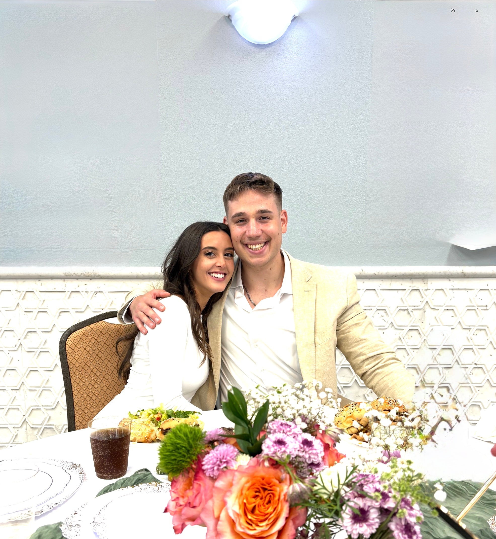 AA Custom Wedding Candle - Personalized Photo Candle with Bride